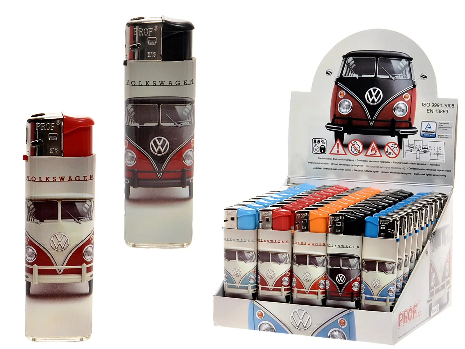 Feuerzeug VW Bus Samba , Lizenz, 50er
